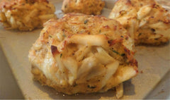 Maryland Backfin Crab Cakes 8ct 4 oz & Pint of Maryland Red Crab Soup - Free Shipping Special