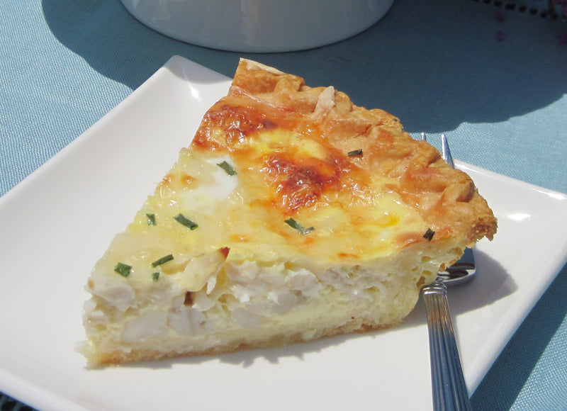 Jumbo Lump Crab Quiche