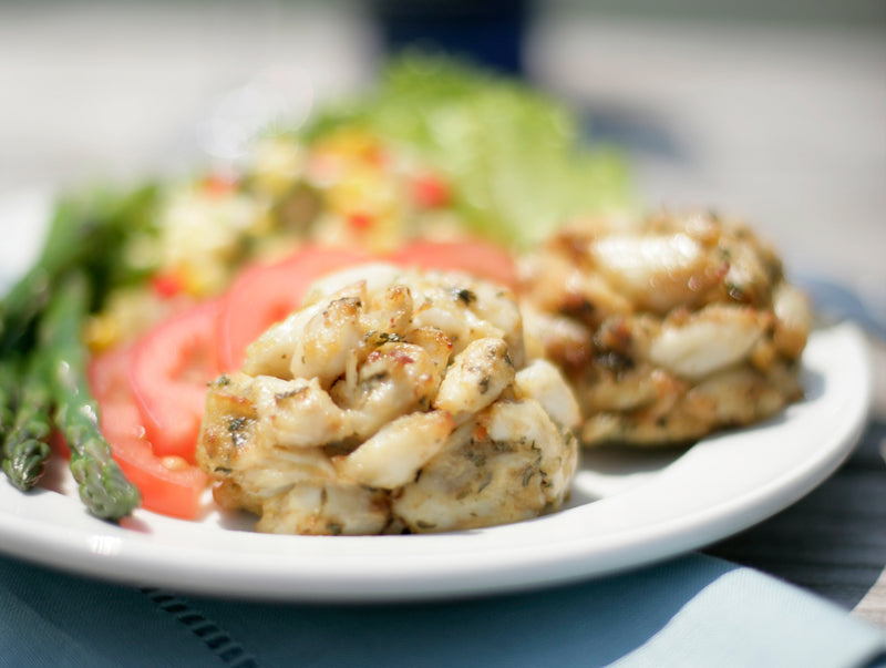 Maryland Style Crab Cakes - 3.5 oz (12 ct) - Discount $10