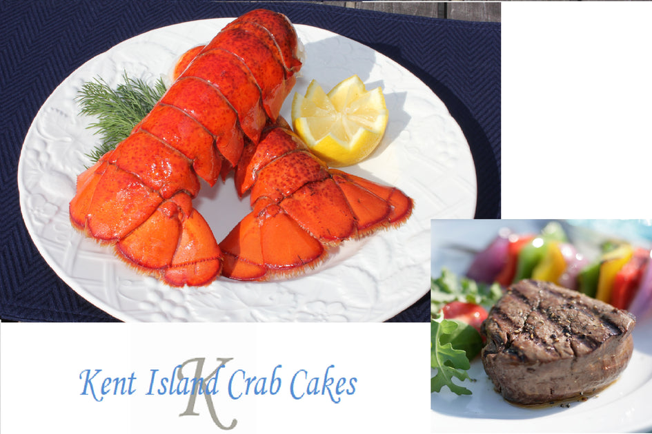 Surf & Turf Kent Island Crab Cakes